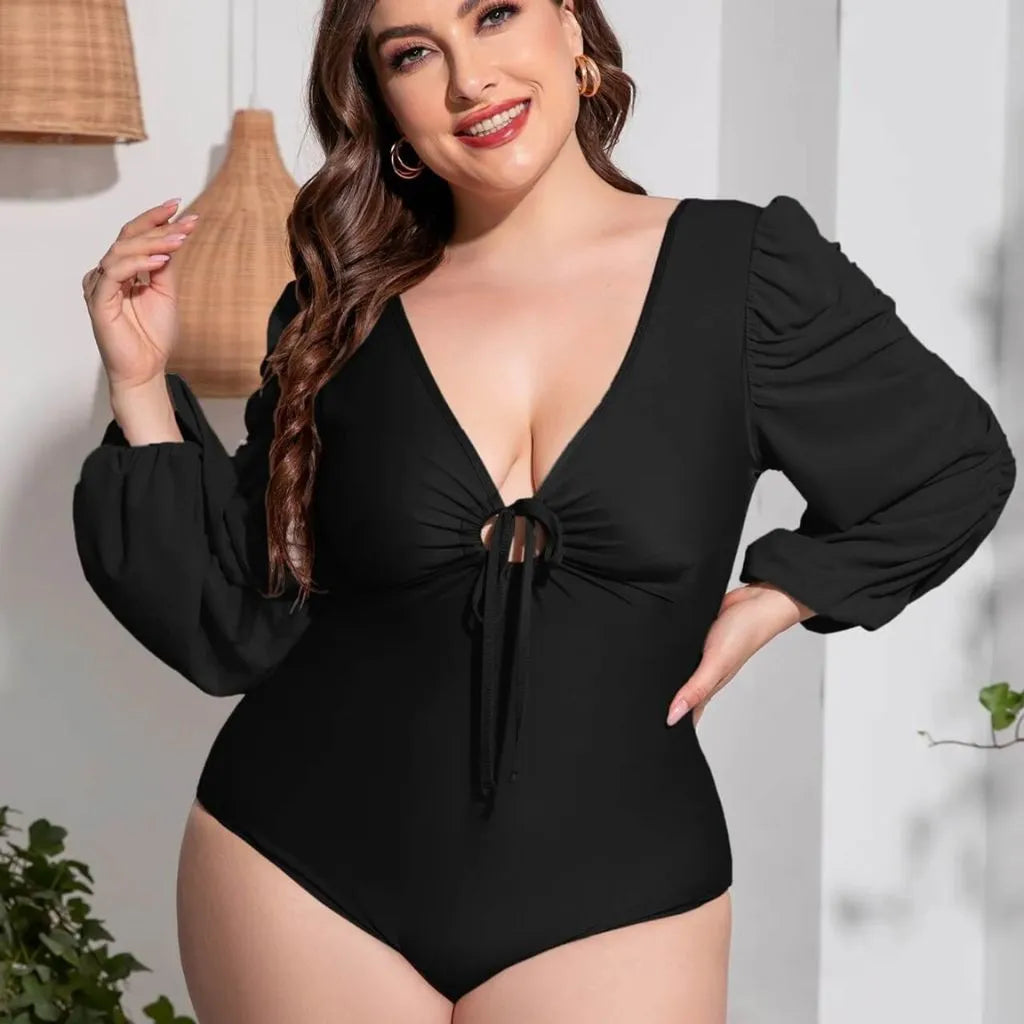 maiô-engana-mamãe-preto-manga-longa